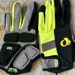 Pearl Izumi NEW gel padded full finger, cycling gloves, size small, new
